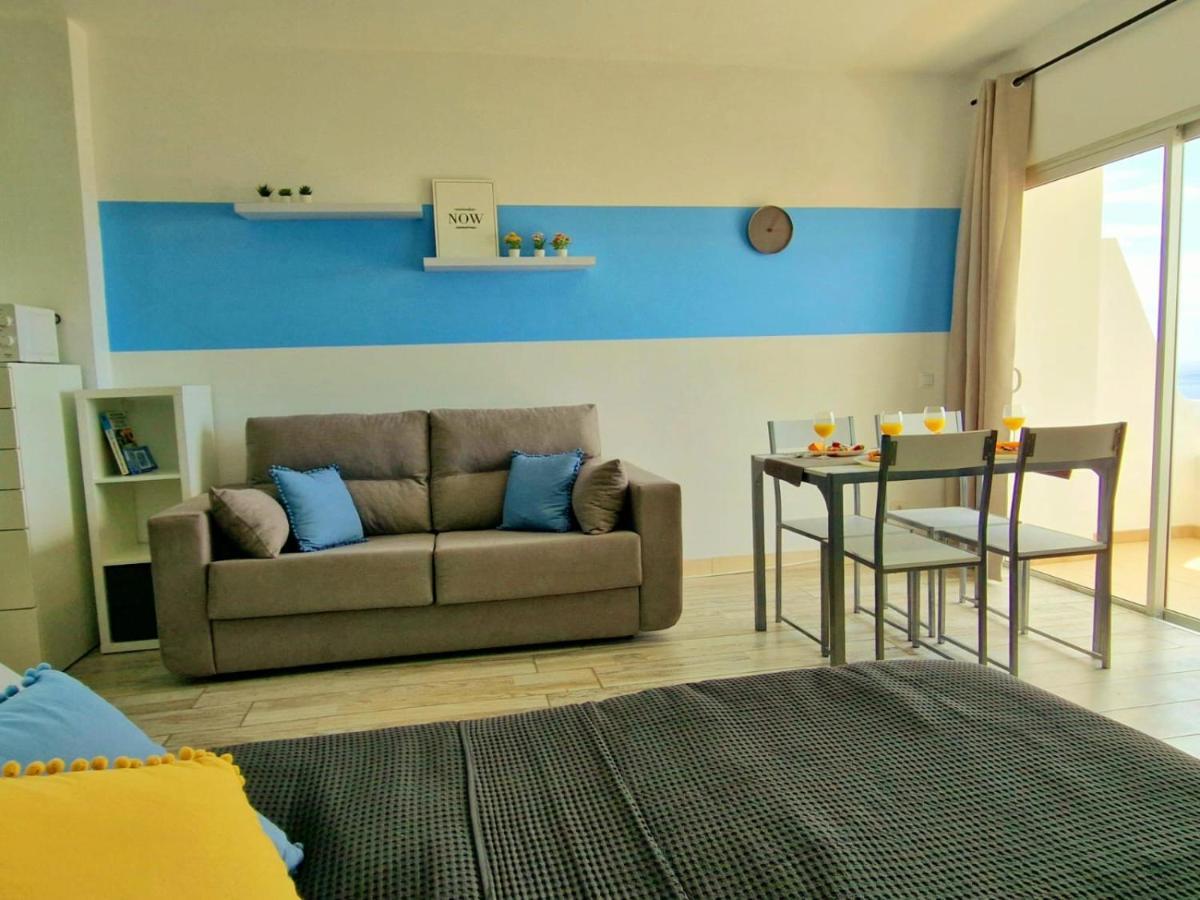 Lovely Blue Studio With Ocean View And Pool, Paraiso 918 아데제 외부 사진