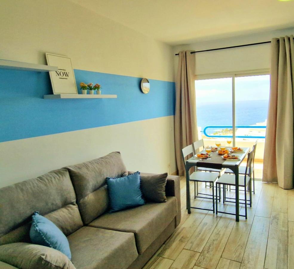 Lovely Blue Studio With Ocean View And Pool, Paraiso 918 아데제 외부 사진