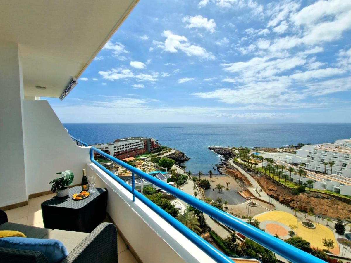 Lovely Blue Studio With Ocean View And Pool, Paraiso 918 아데제 외부 사진